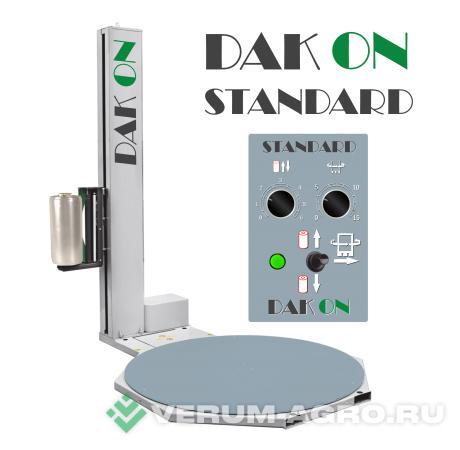 Упаковочное и фасовочное оборудование - РУССКАЯ ТРАПЕЗА Паллетообмотчик DAKON STANDARD 1520               