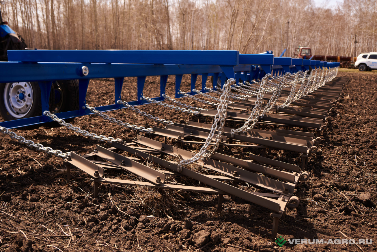 Бороны - ДИБОР Сцепка бороновальная широкозахватная односледная СШГ-22 с боронами БТЗ (односледная)