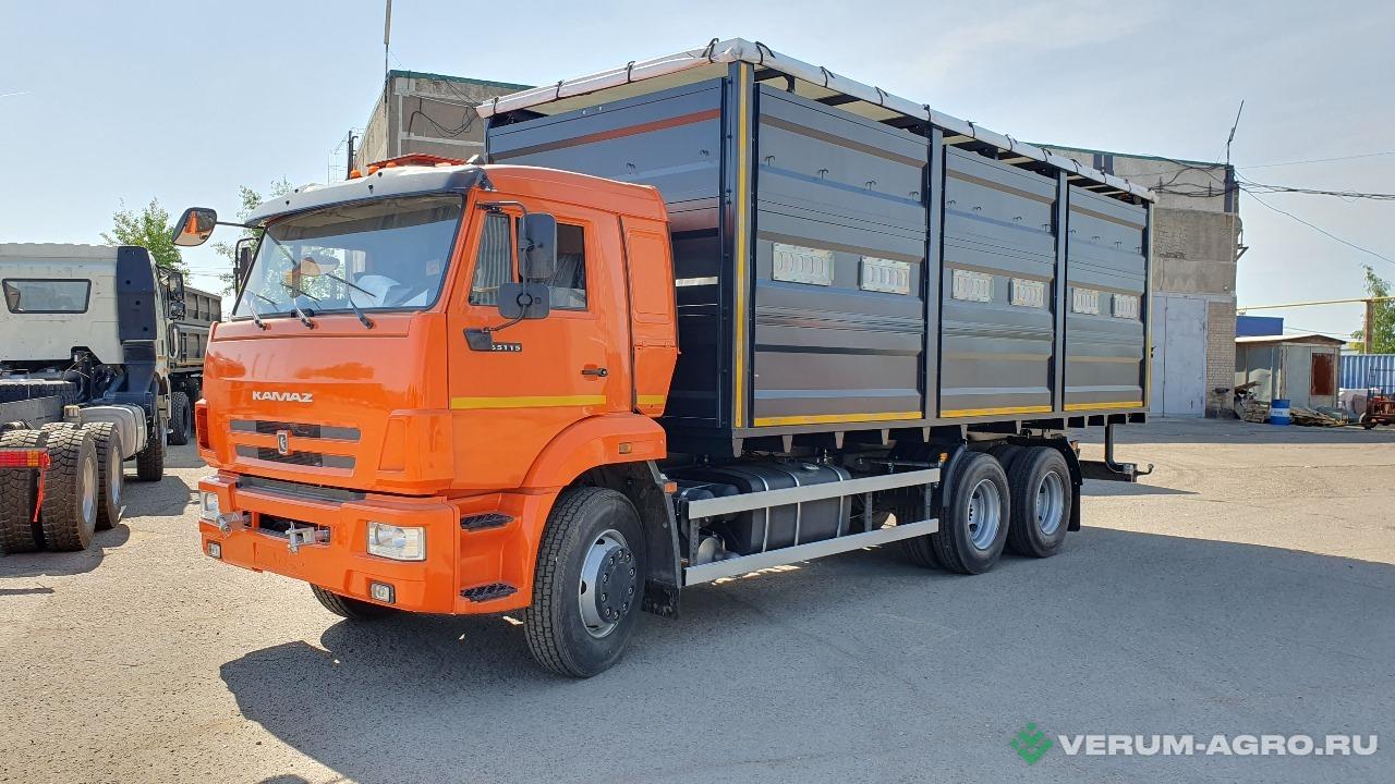 Специальные автомобили - КАМАЗ 65115-56 Скотовоз 