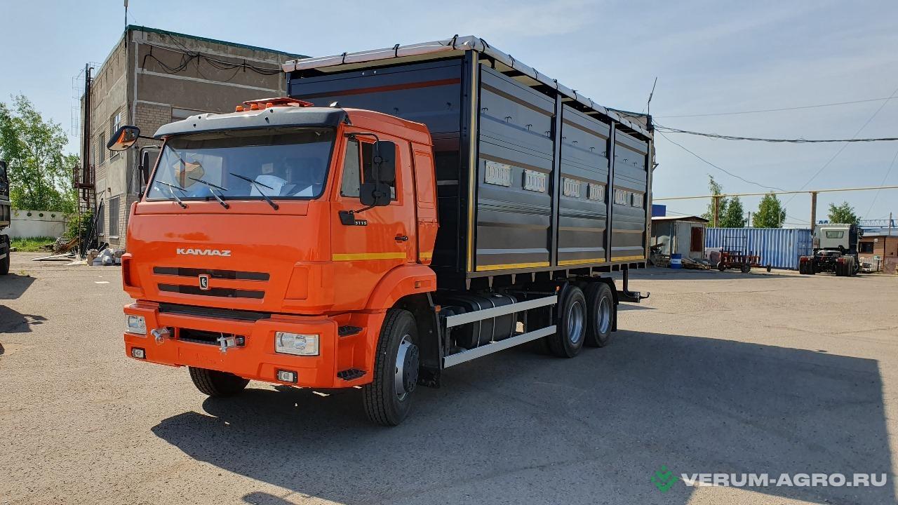 Специальные автомобили - КАМАЗ 65115-56 Скотовоз 
