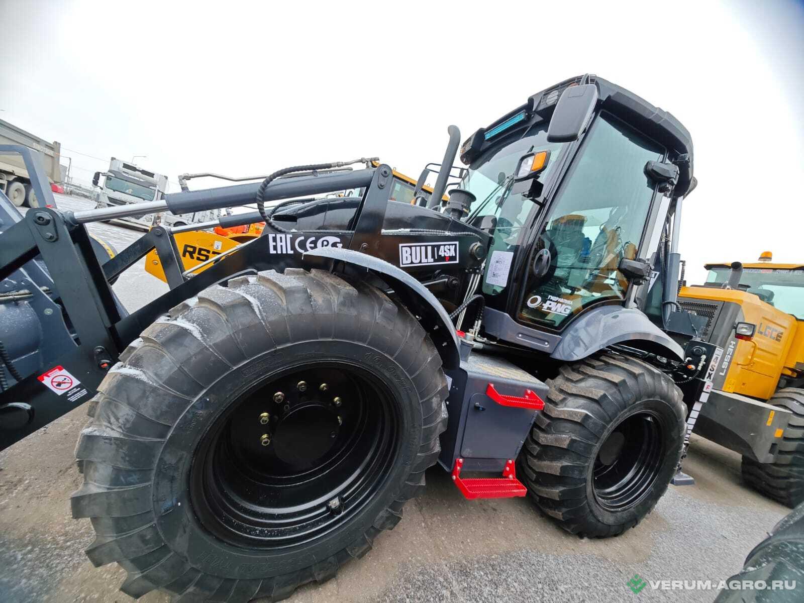 Экскаваторы - BULL ЭКСКАВАТОР-ПОГРУЗЧИК  4SX-F 