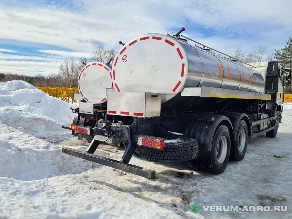 Специальные автомобили - FAW Молоковоз на шасси FAW  6х4 (CA 3250) 