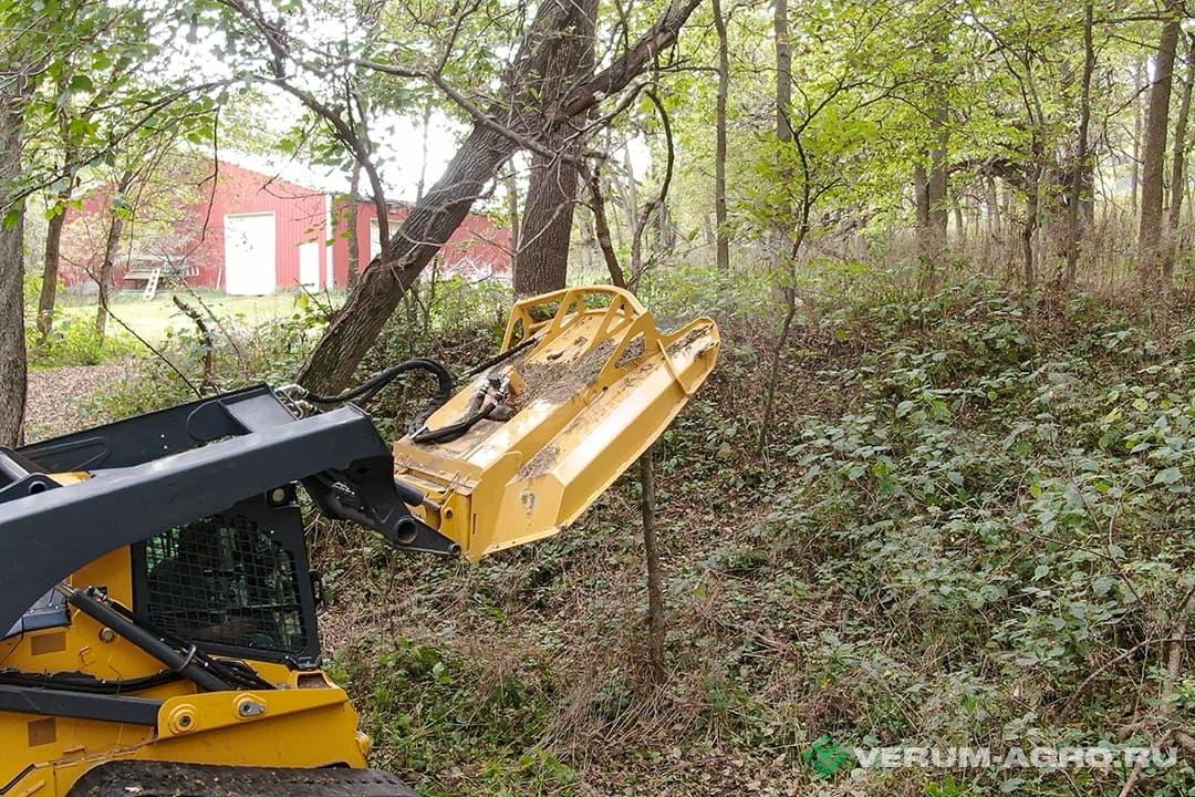 Прочее - HANMA Роторная косилка на мини погрузчик  1,5м