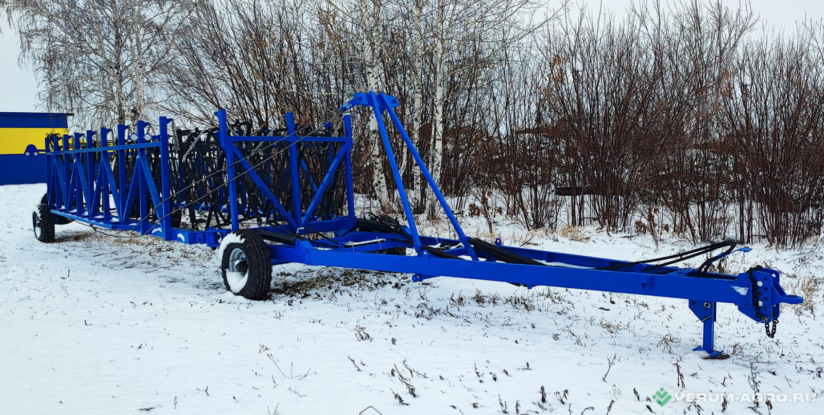 Бороны - ДИБОР Сцепка широкозахватная односледная СШГ-15М с боронами БЗТ