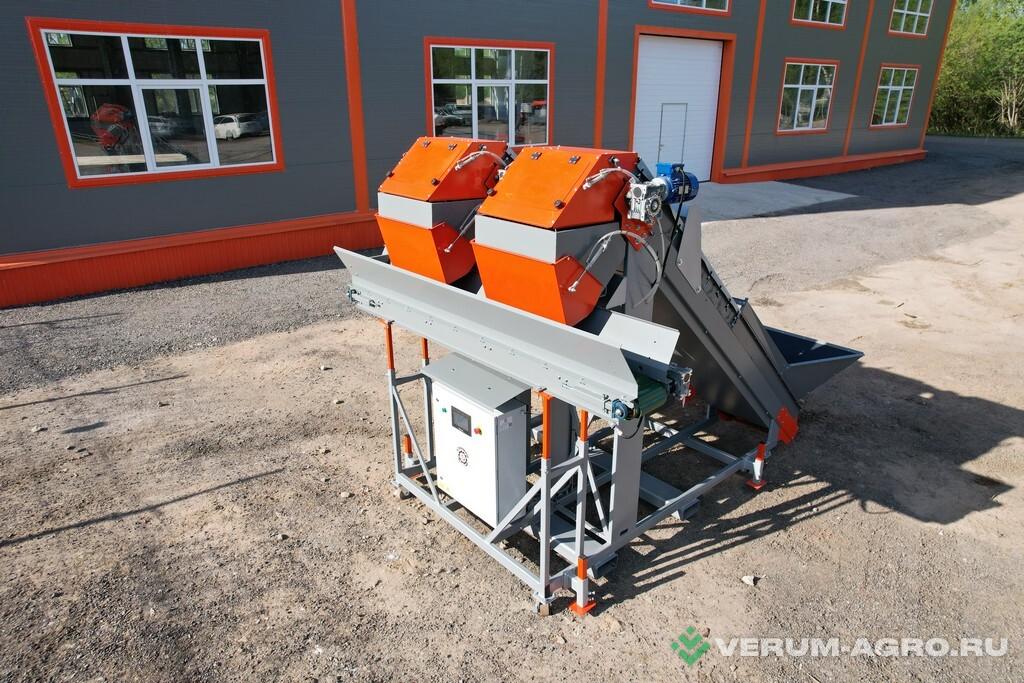 Упаковочное и фасовочное оборудование - КЛИНМАШ Сдвоенный весовой дозатор для овощей СВД-50У