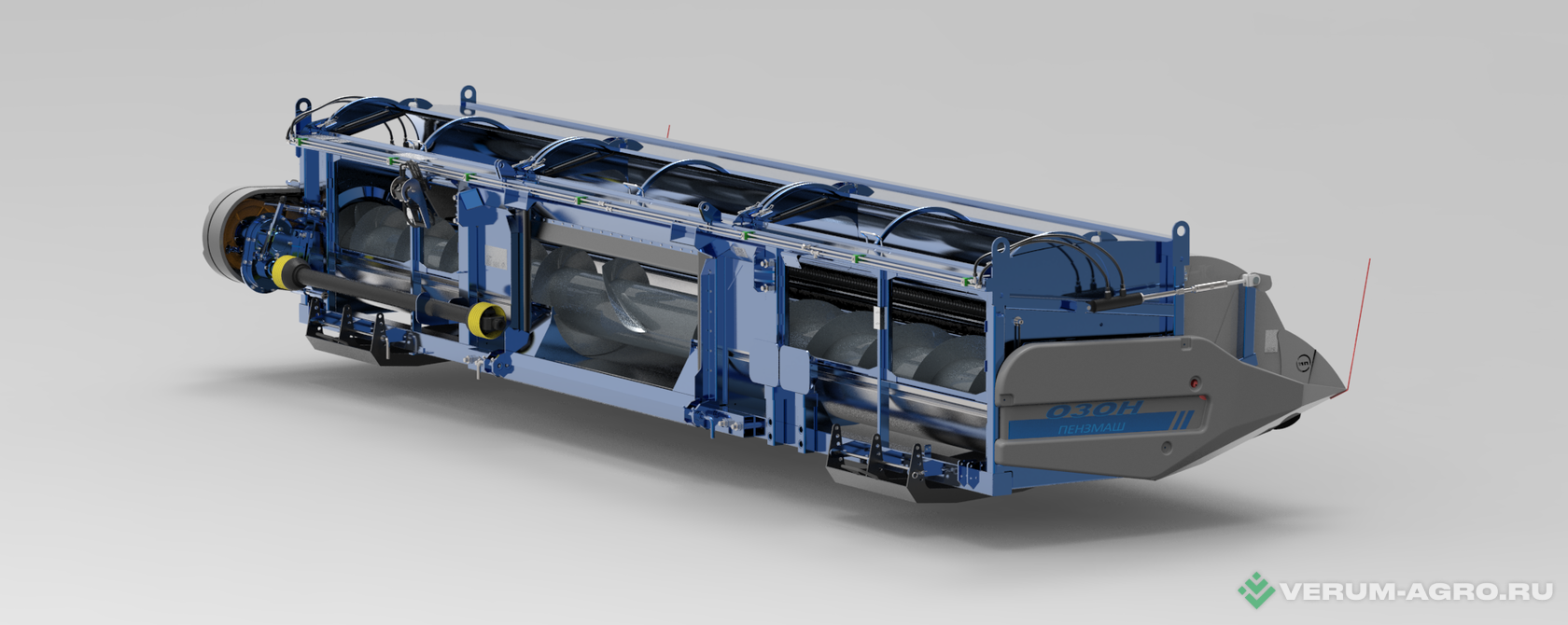 Жатки и оборудование для комбайнов - ПЕНЗМАШ ОЗОН ЖО-7 ДЛЯ УБОРКИ СЕМЯН ЛЬНА-ДОЛГУНЦА 