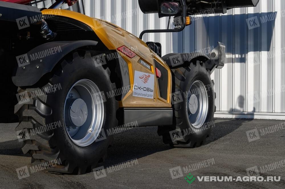 Телескопические погрузчики - SANY STH1440E с ковшом