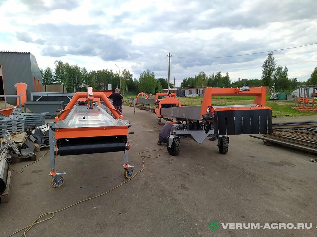 Прочее - КЛИНМАШ Односекционный ленточный транспортер Т 12-80Г      