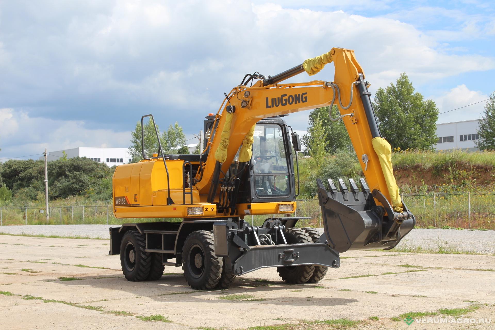 Экскаваторы - LIUGONG CLGW915E Габарит