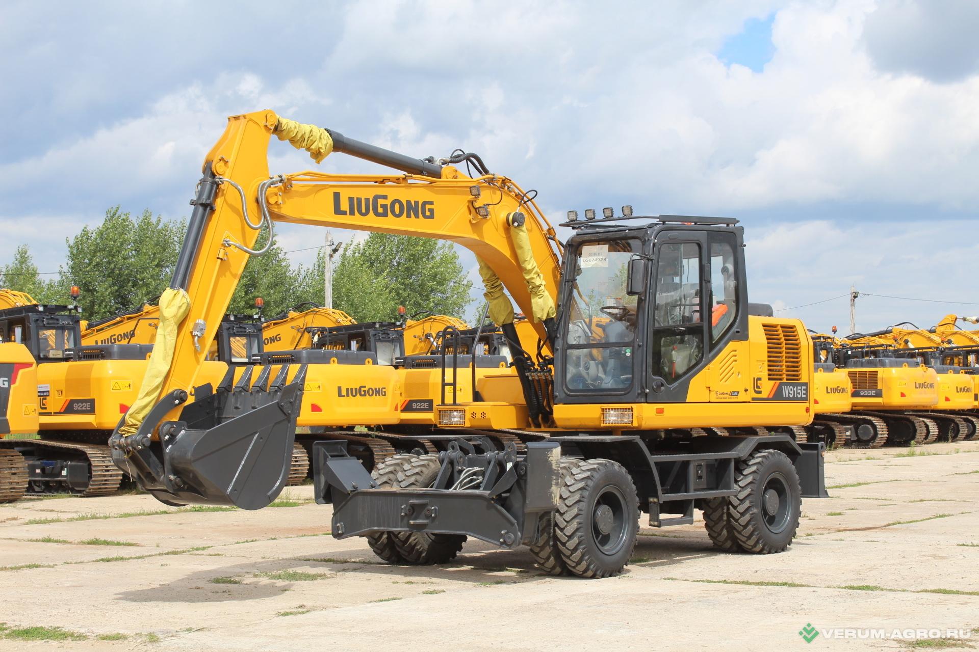 Экскаваторы - LIUGONG CLGW915E Габарит