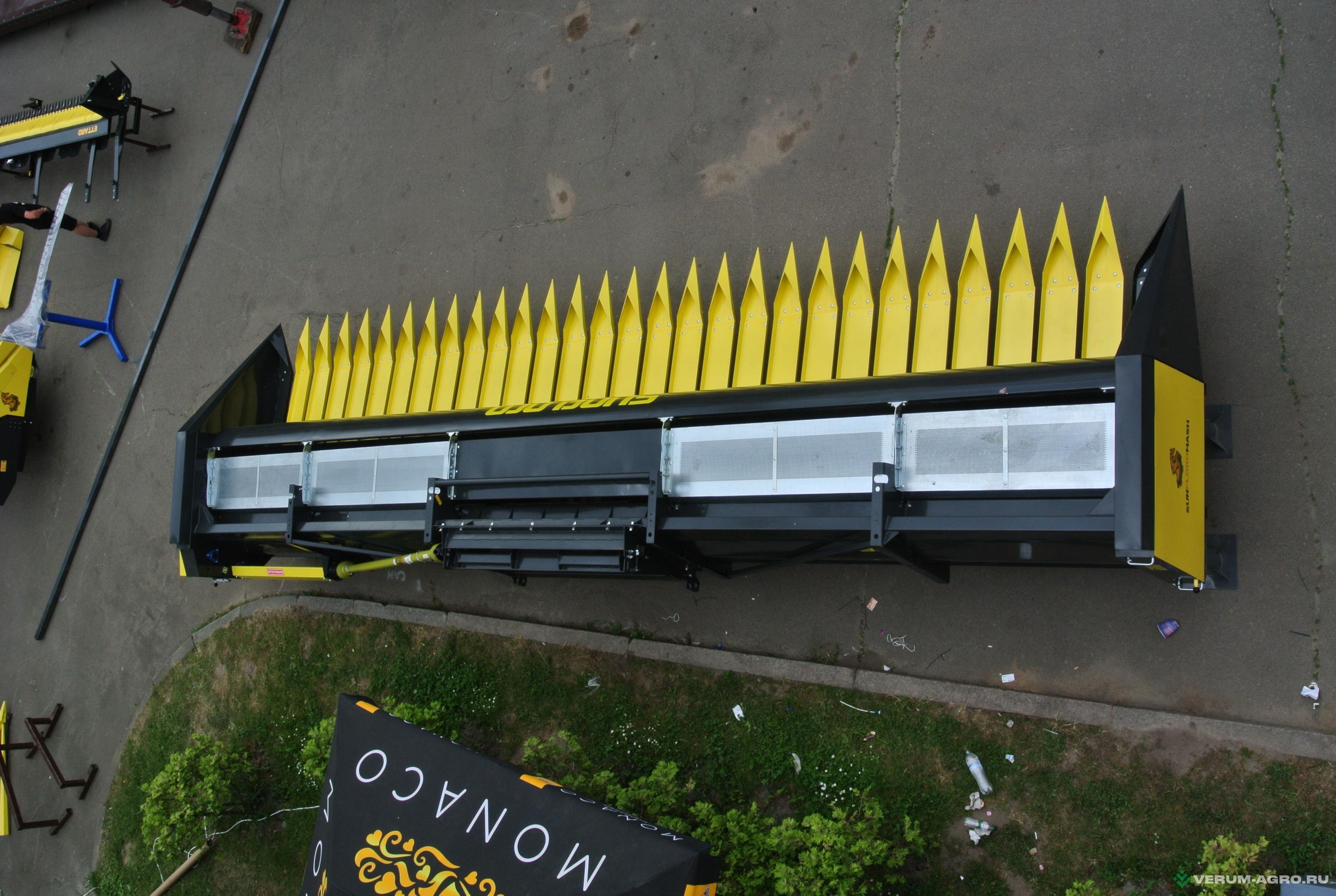 Жатки и оборудование для комбайнов - SANFLORO Жатка подсолнечниковая ЖСБ Shaft 6