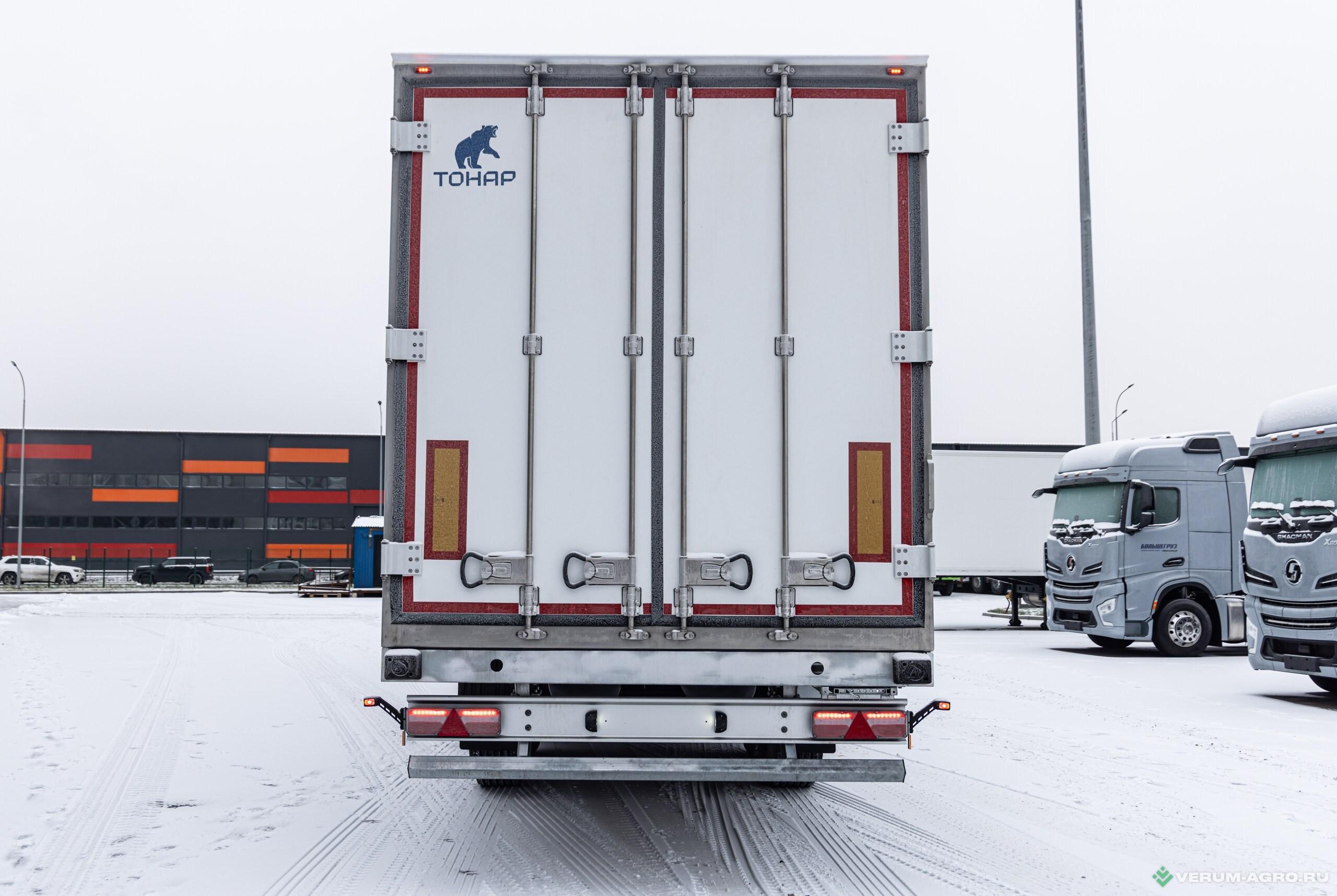 Полуприцепы - ТОНАР R3-13 (97861) с ХОУ Carrier Vector 1550 Рефрижераторный полуприцеп 