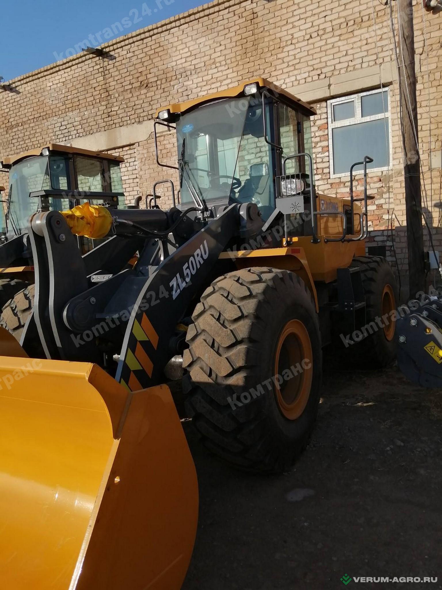 Фронтальные погрузчики - XCMG ZL50RU 