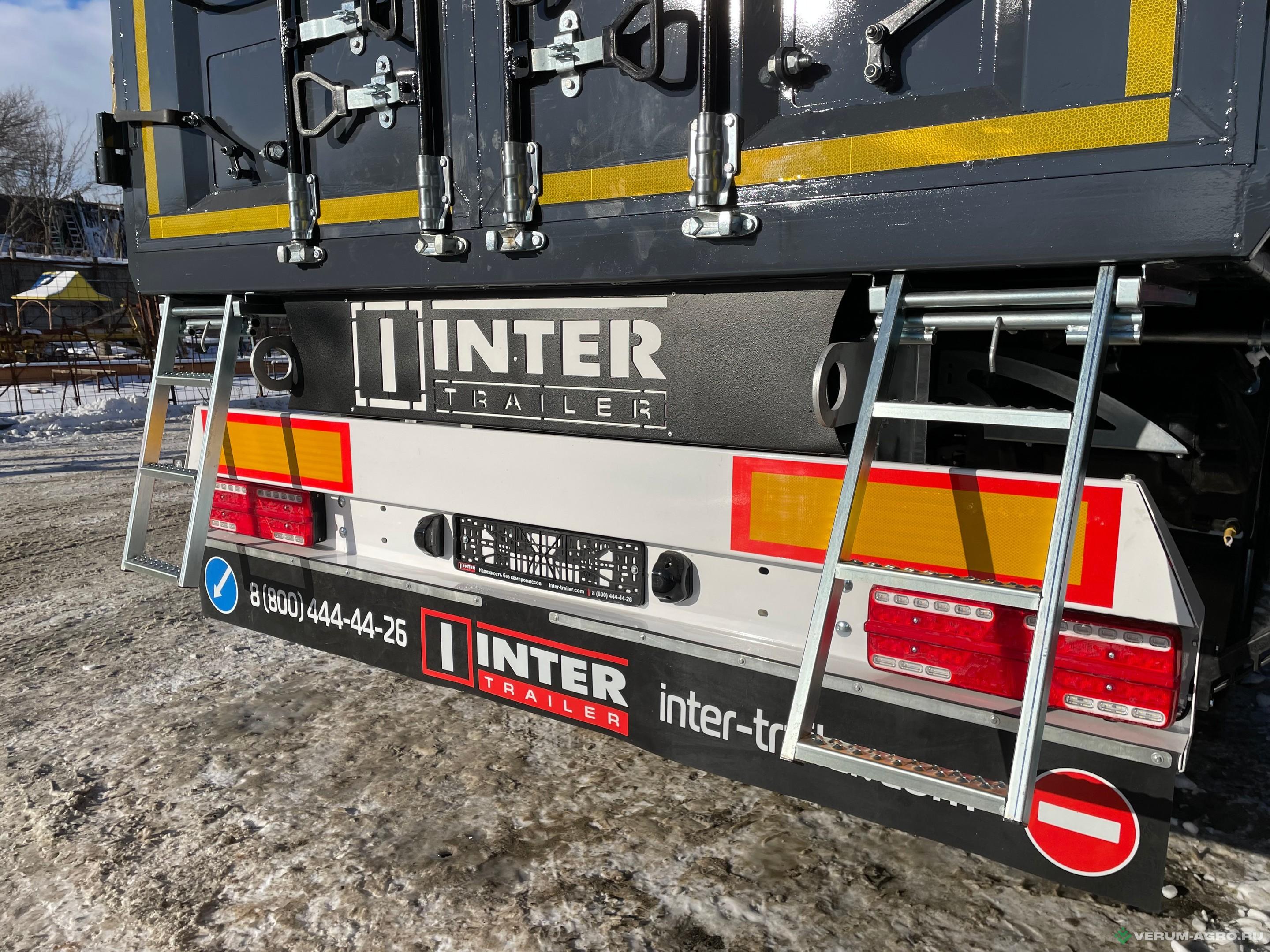 Полуприцепы - ИНТЕРПРИЦЕП 853371 ЗЕРНОВОЗ INTERTRAILER