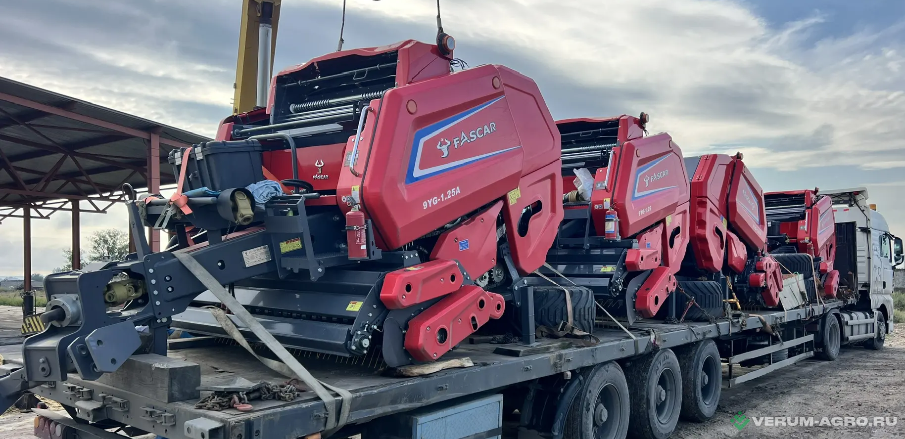 Пресс-подборщики - FASCAR Рулонный пресс-подборщик  9YG1.25А