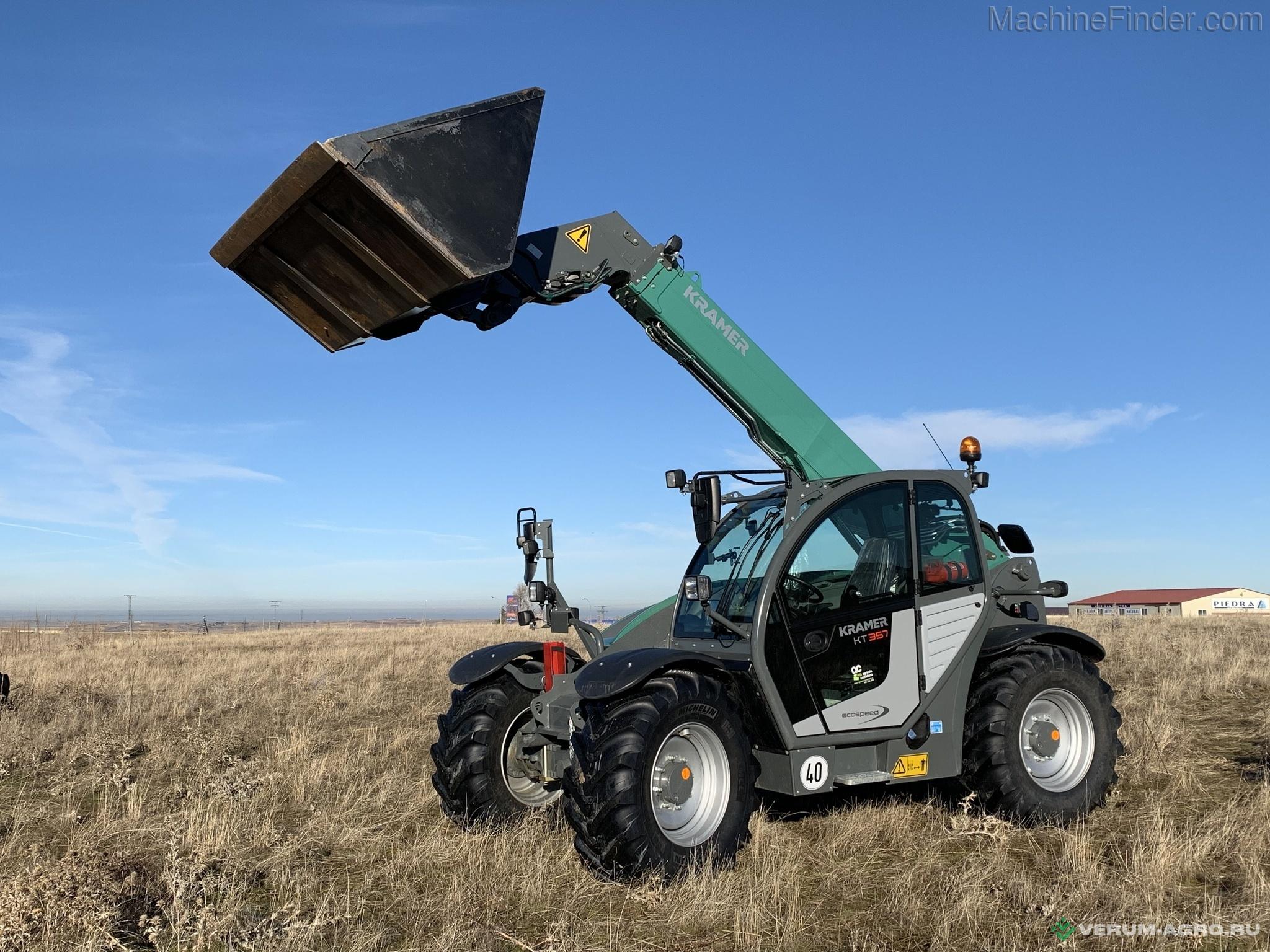 Телескопические погрузчики - KRAMER KT357 
