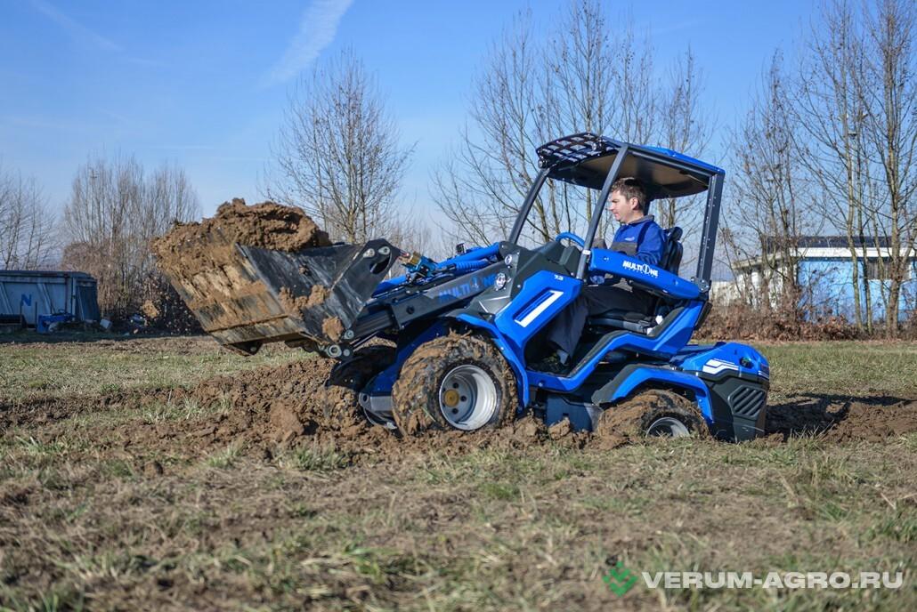 Мини-погрузчики - MULTIONE Мини погрузчик  7.2 K стандарт