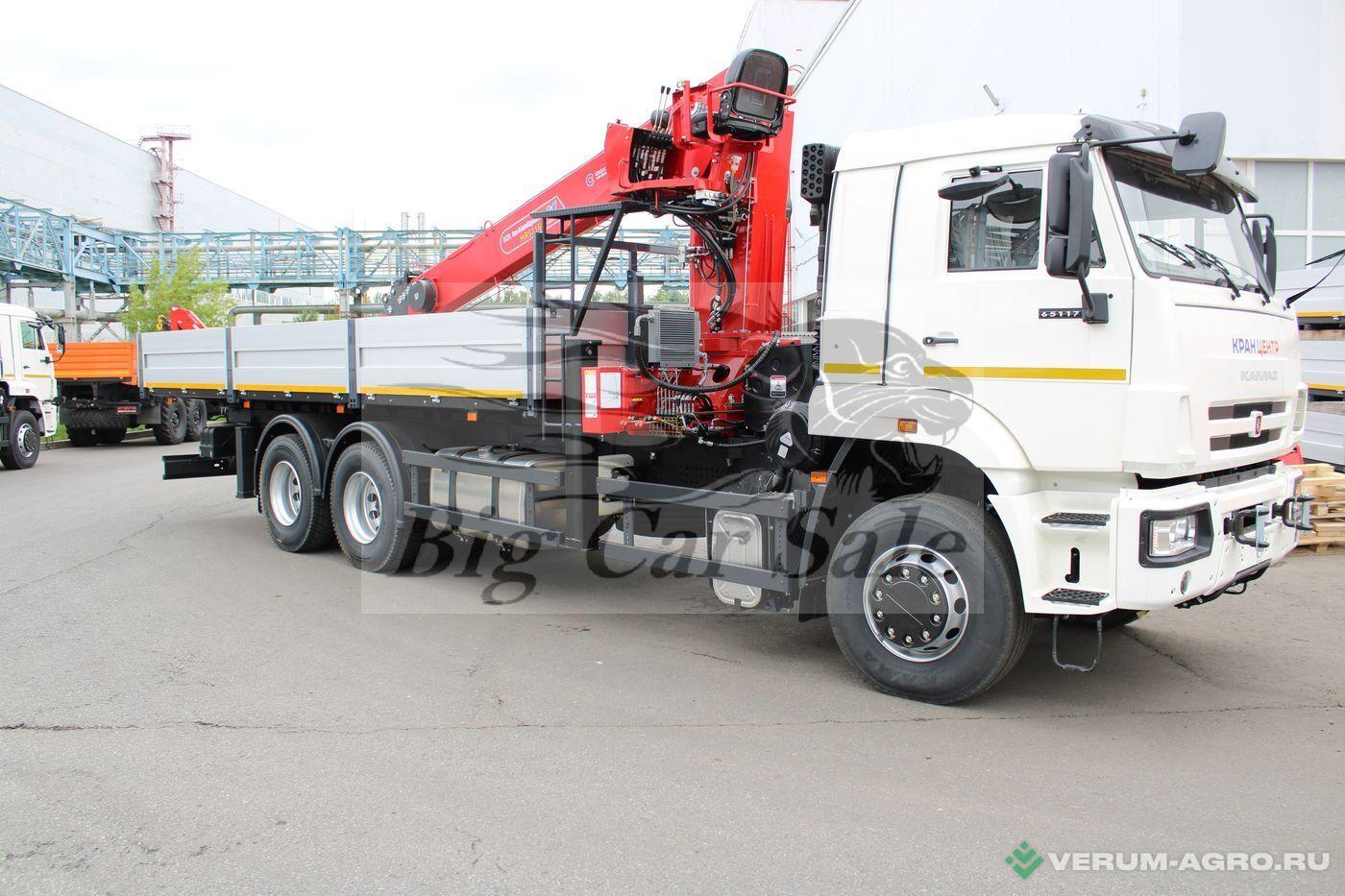 Грузовой автотранспорт - КАМАЗ Бортовой автомобиль 65117-104020-49 с КМУ Horyong HRS 216