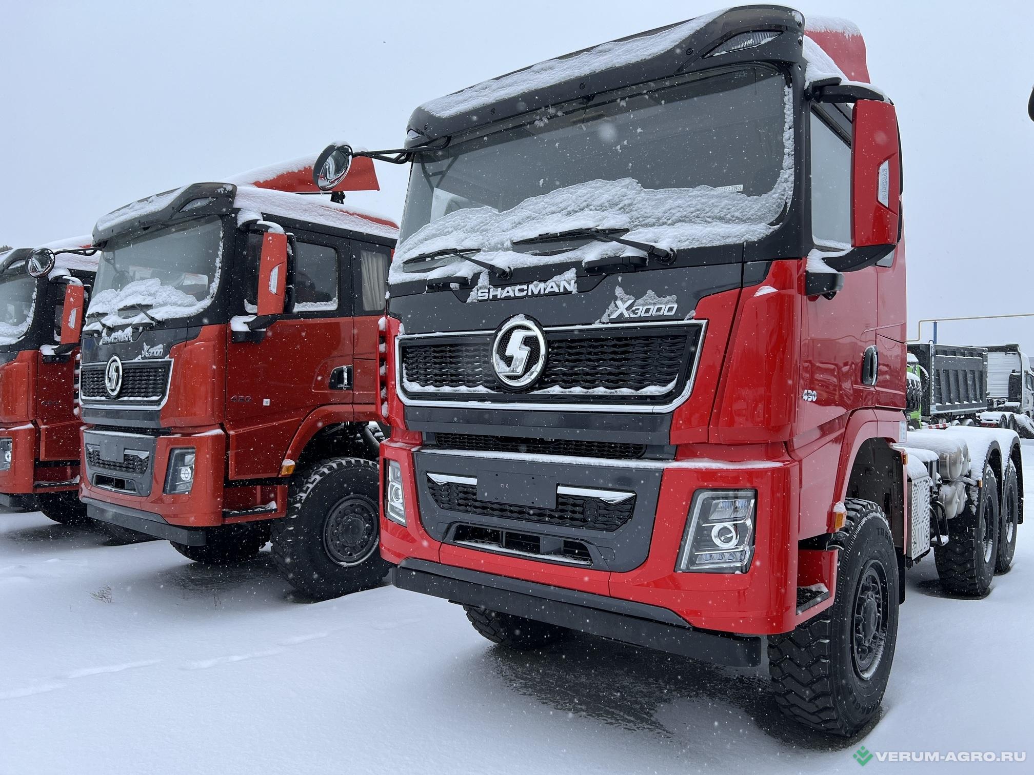 Грузовой автотранспорт - SHACMAN SX42586V385 Тягач 6х6 односкат
