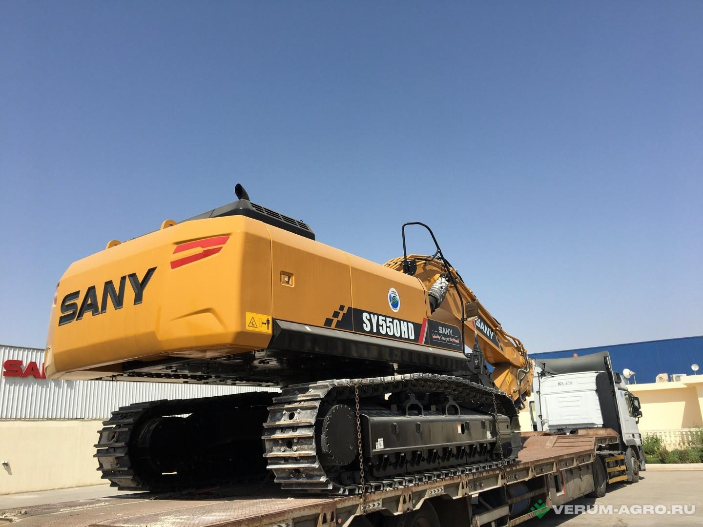 Экскаваторы - SANY SY550HD Гусеничный экскаватор