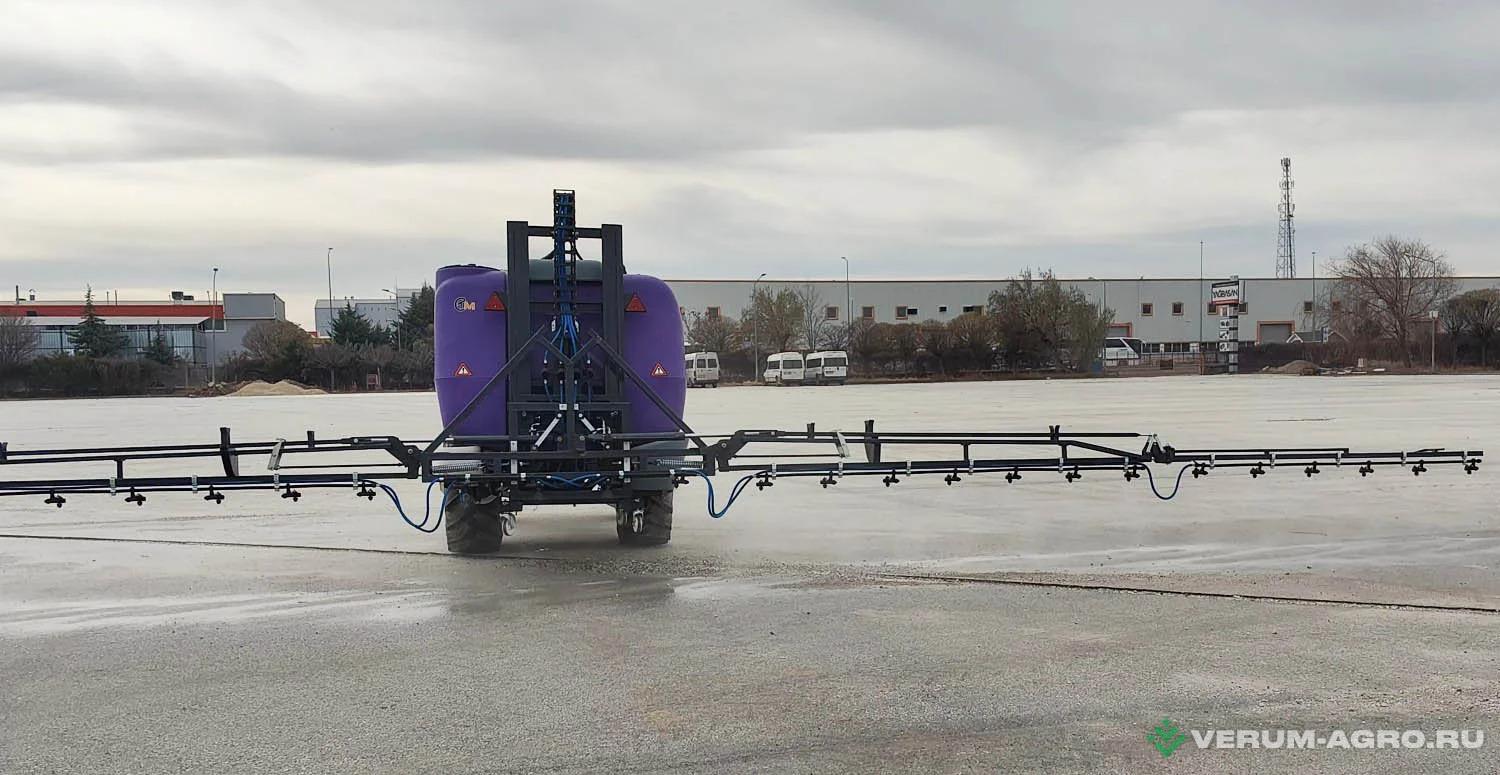 Опрыскиватели прицепные - YBS PUMP VEGA 1000/15, опрыскиватель навесной с полной гидравликой, компьютер BARS 5