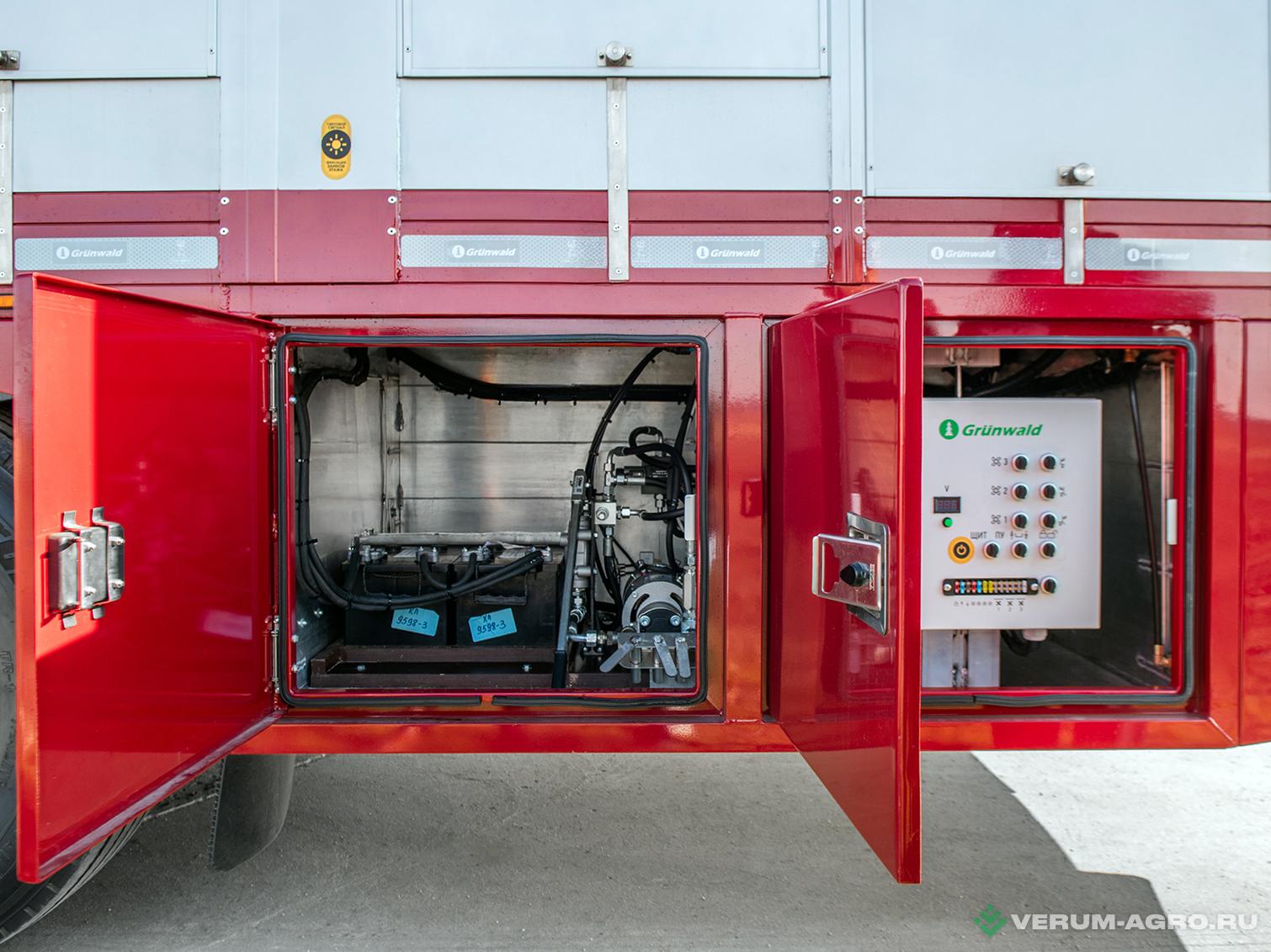 Полуприцепы - GRUNWALD Gr.LS Для перевозки скота, свиней, МРС