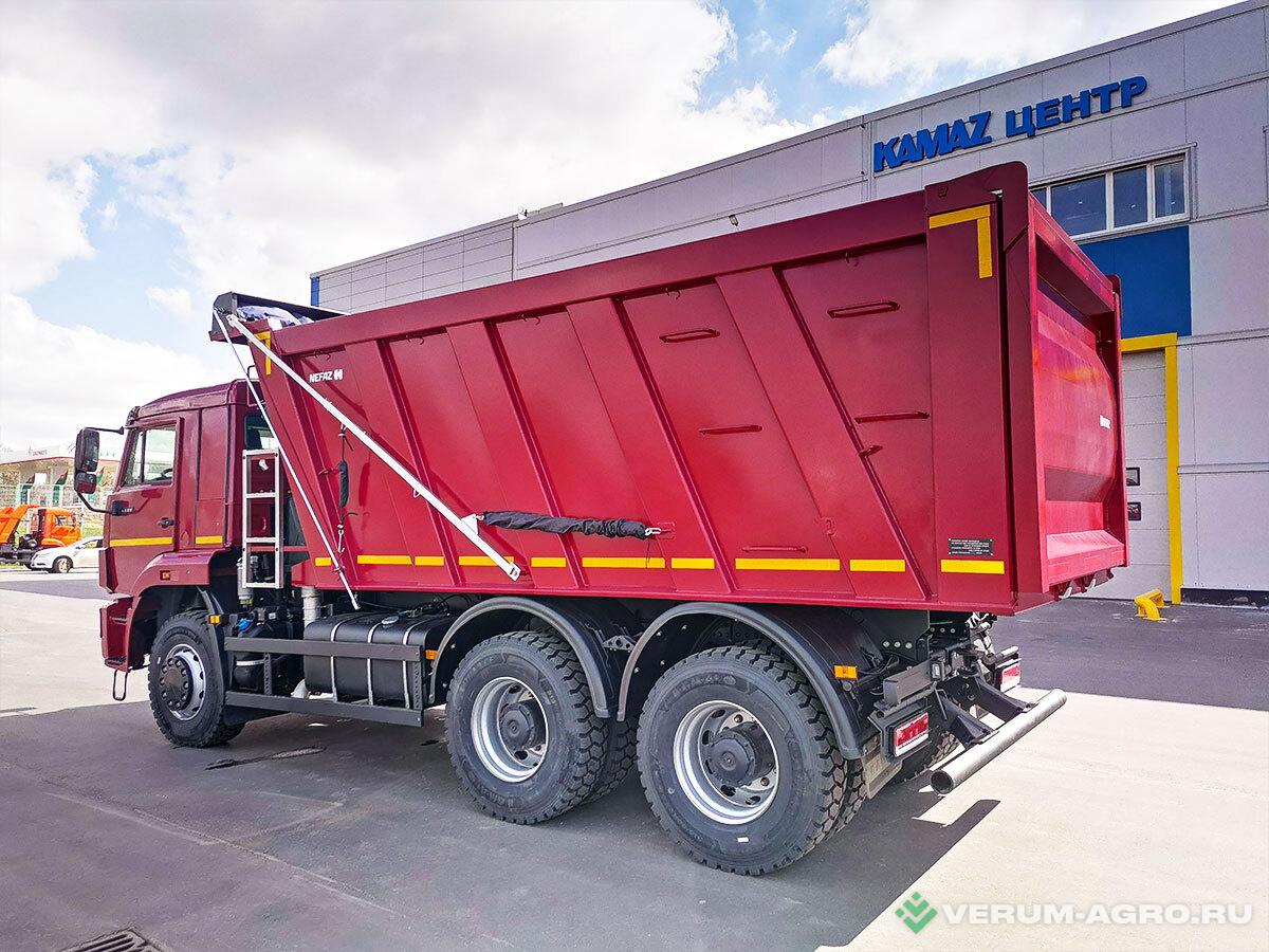 Грузовой автотранспорт - КАМАЗ 6520-7080-49 (6х4), самосвал 20 куб.м, 21 т, рестайлинг 2, обогр. платформы, ведущие мосты 16 т