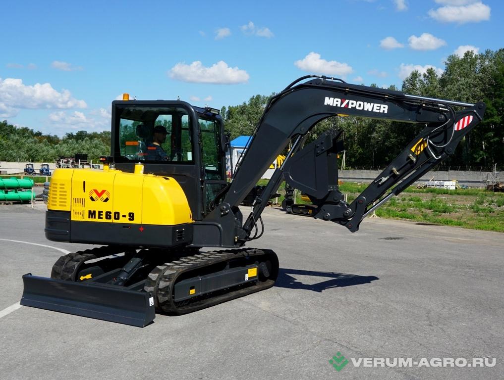 Экскаваторы - MAXPOWER Мини-экскаватор  ME60.9 