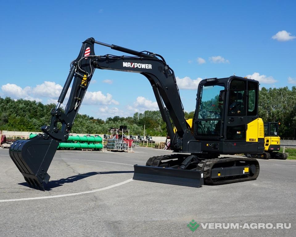 Экскаваторы - MAXPOWER Мини-экскаватор  ME60.9 