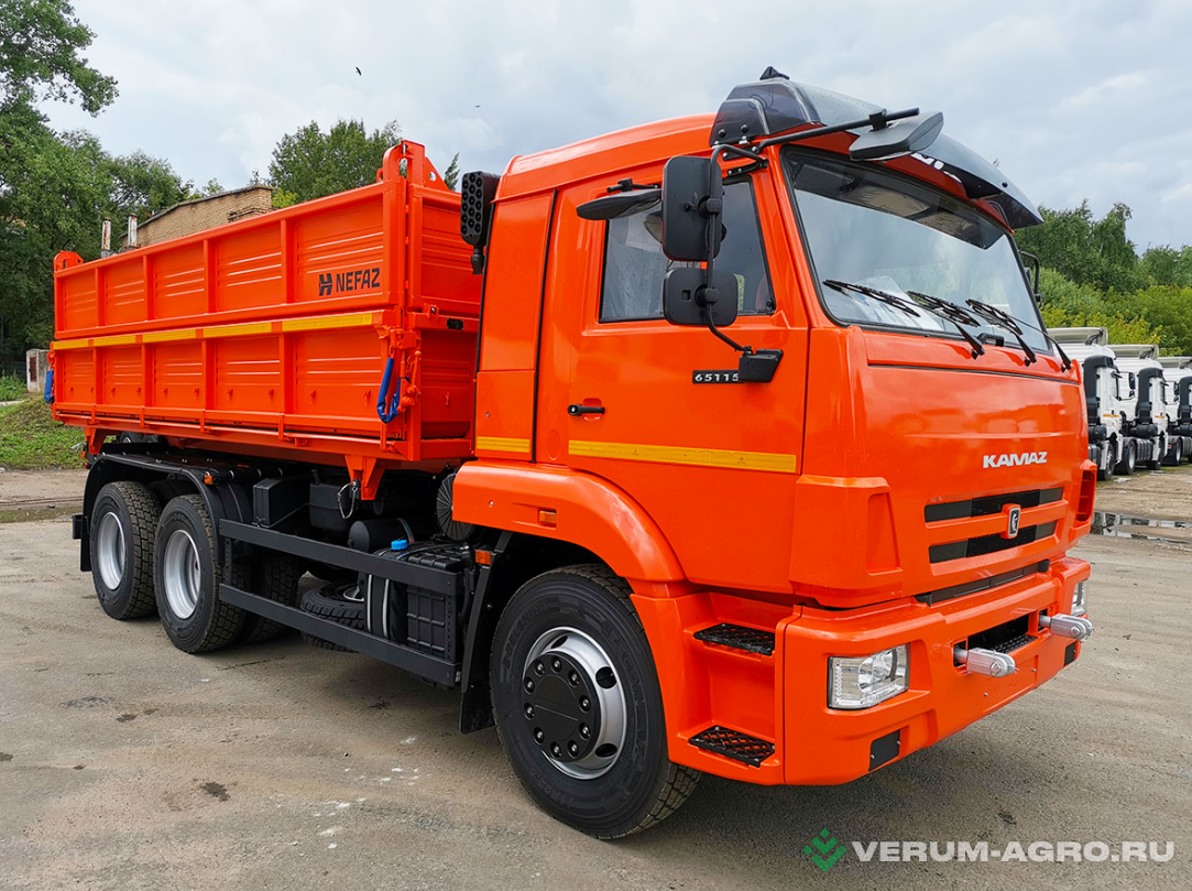 Грузовой автотранспорт - КАМАЗ 45143-306012-48 (сельхозник, зерновоз) 