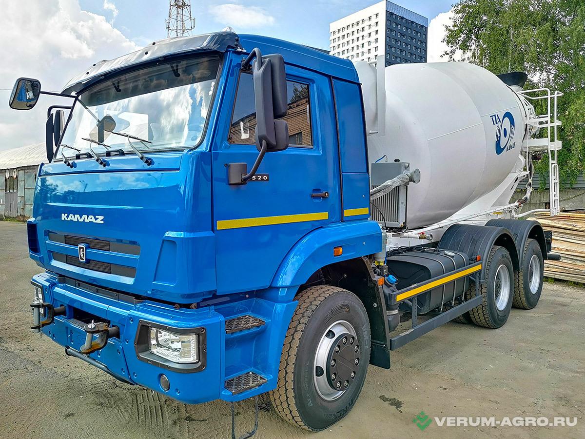 Специальные автомобили - КАМАЗ 6520, Автобетоносмеситель 10 куб.м. 