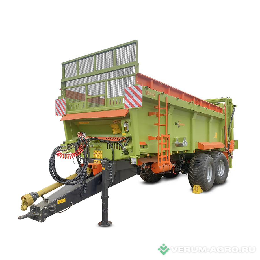 Разбрасыватели удобрений - БЕЛАГРОМАШ Машина для внесения органических удобрений  МРОУ-20
