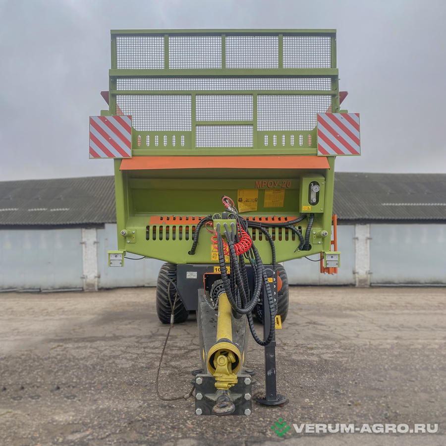 Разбрасыватели удобрений - БЕЛАГРОМАШ Машина для внесения органических удобрений  МРОУ-20
