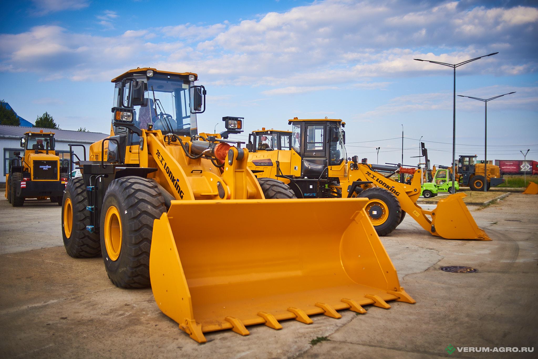 Фронтальные погрузчики - LONKING CDM853 Ковш 3 м3/ 4,5 м3 г/п 5 тн