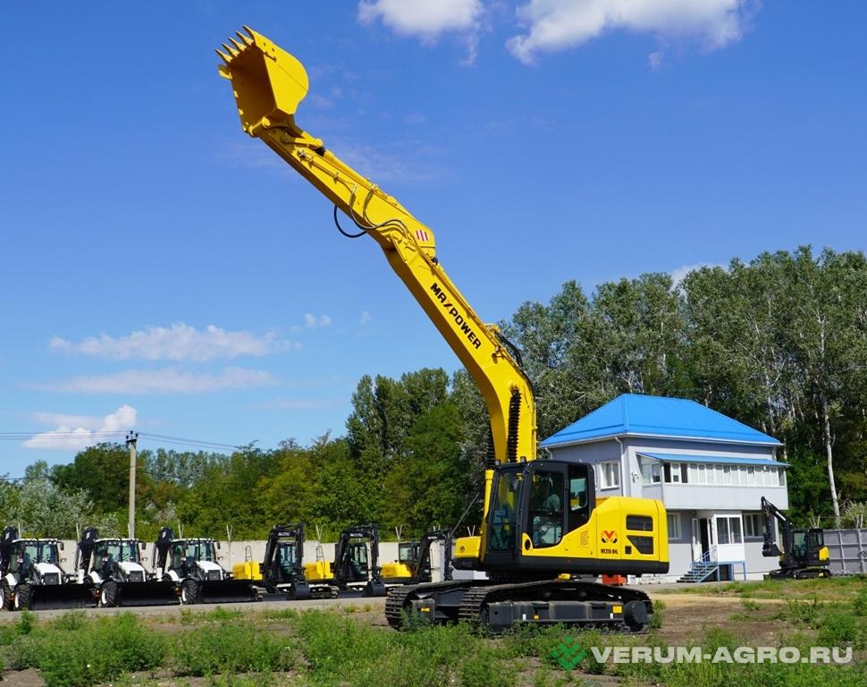 Экскаваторы - MAXPOWER Гусеничный экскаватор  ME210.9 NL 