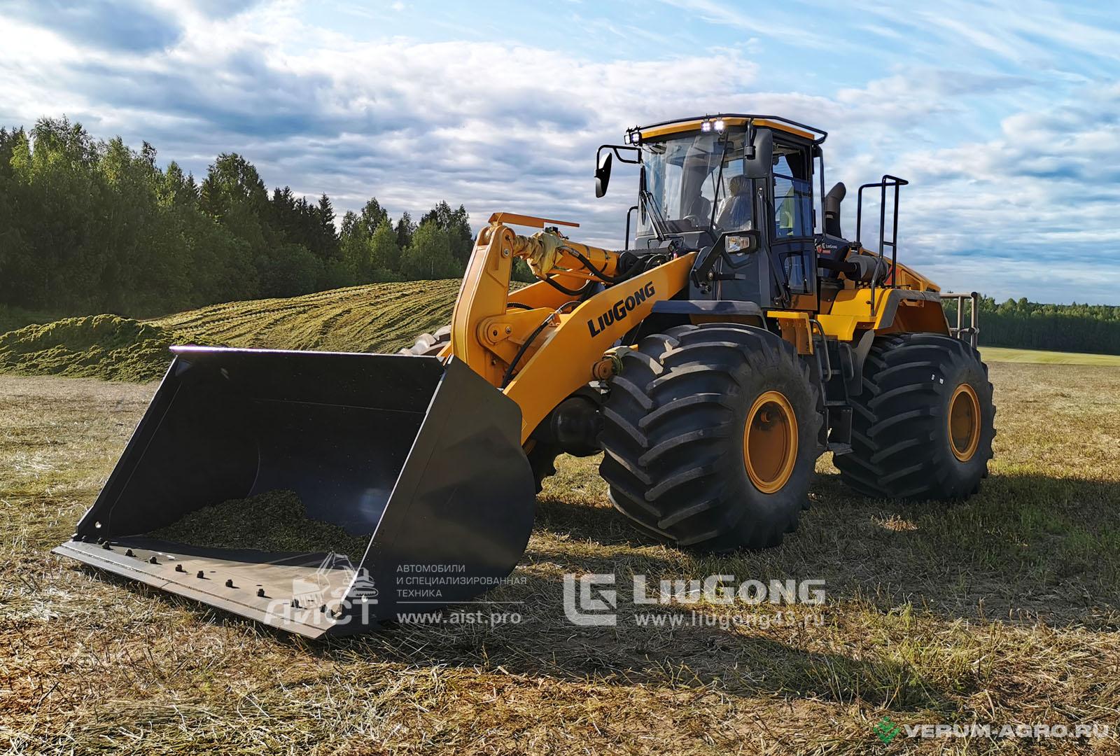Фронтальные погрузчики - LIUGONG CLG 856H AGRI 