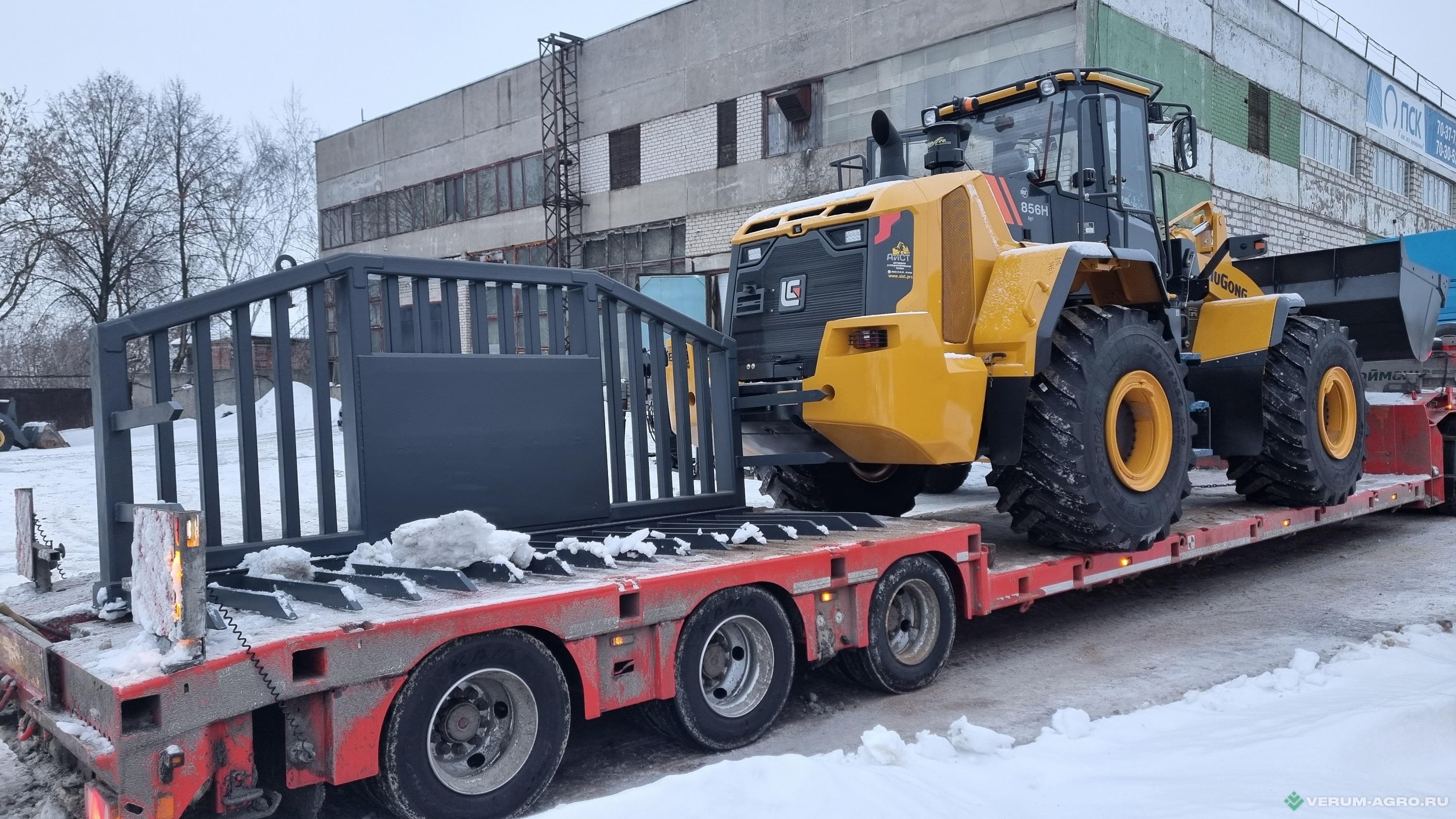 Фронтальные погрузчики - LIUGONG CLG 856H AGRI 