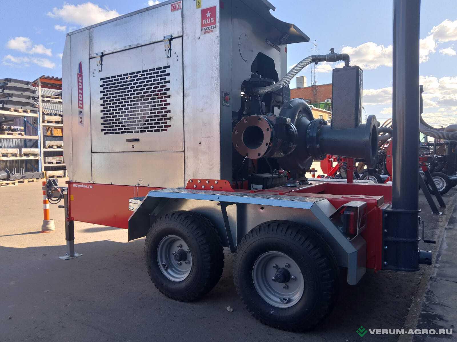 Насосные станции - ПОТОК Дизельная насосная станция / установка орошения DNS.SNP-2 T122 C6-725/110 / SC8