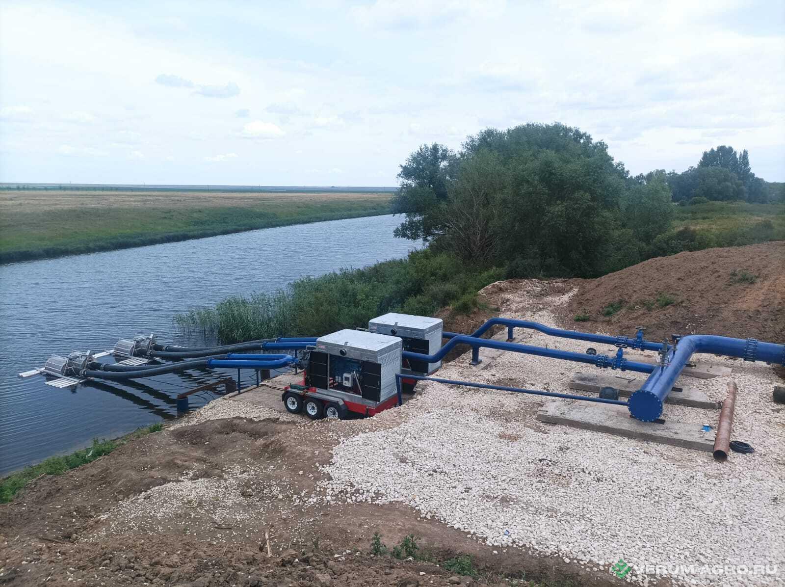 Насосные станции - ПОТОК Дизельная насосная станция / установка орошения DNS.SNP-2 T122 C6-725/110 / SC8