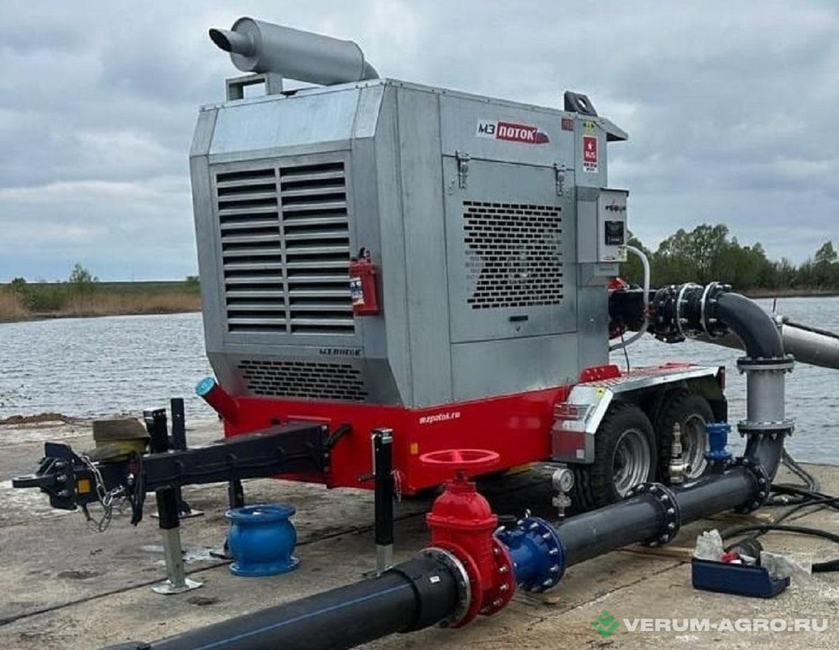 Насосные станции - ПОТОК Дизельная насосная станция / установка орошения DNS.SNP-2 T122 C6-725/110 / SC8