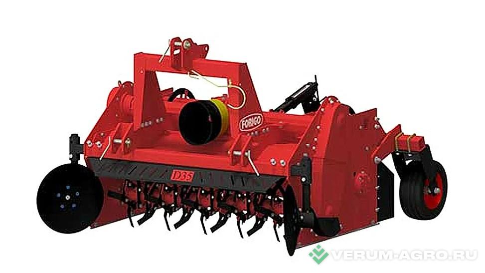 Прочее - FORIGO Грядообразователь D45-130,  гидравлический каток под морковь (2 гребня), 2-х роторный