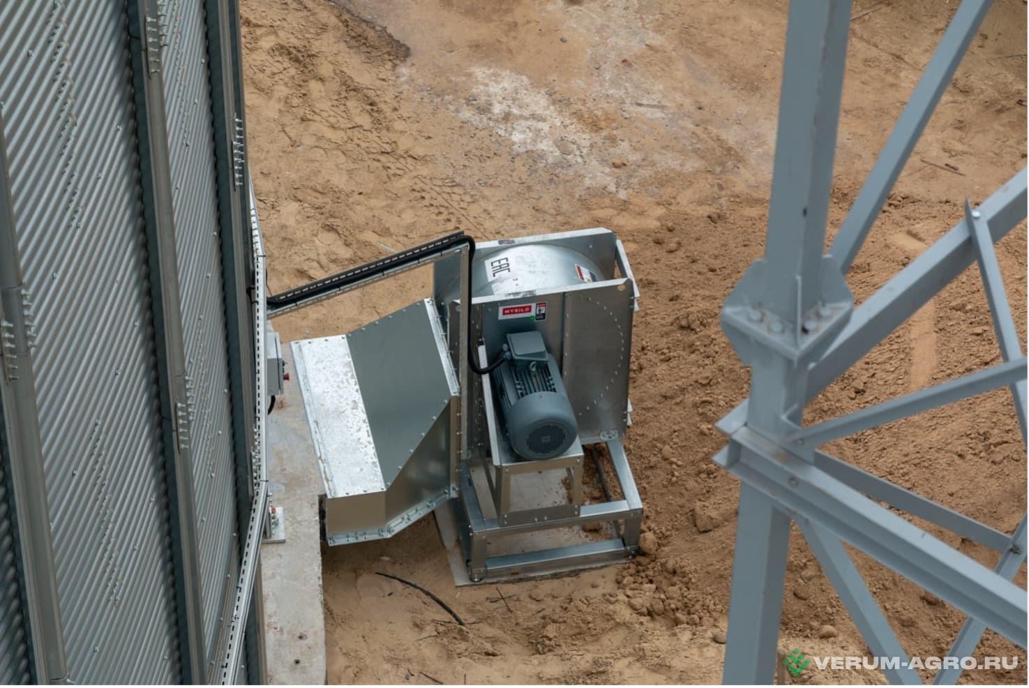 Прочее - БАЗУ-РУСЬ Система Вентиляции и Аэрации зерна  в плоскодонных силосах - под ключ