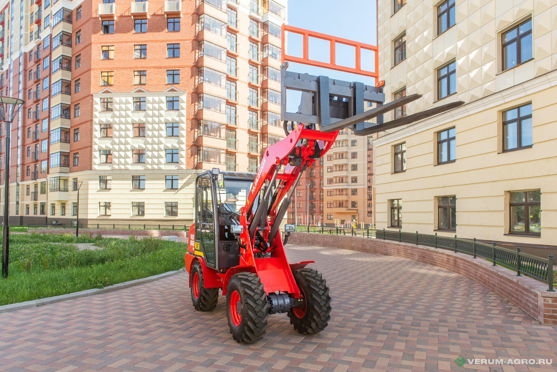 Мини-погрузчики - POLAR BADGER WL 50 