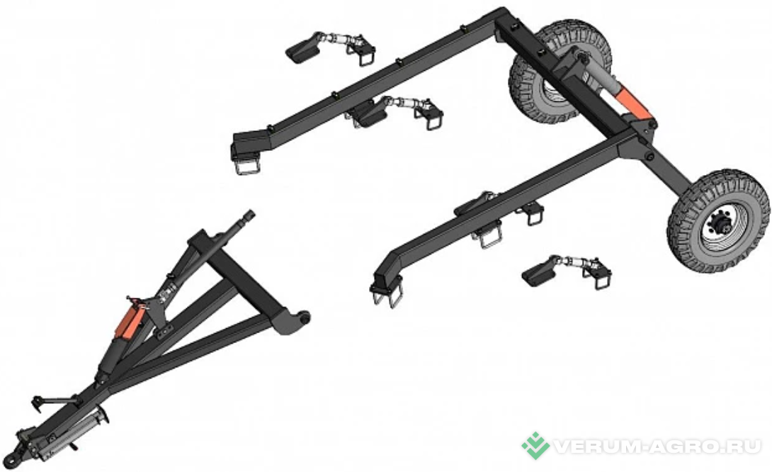 Плуги и глубокорыхлители - СТЕЛЛАР Тележка транспортная ТТ-4,5