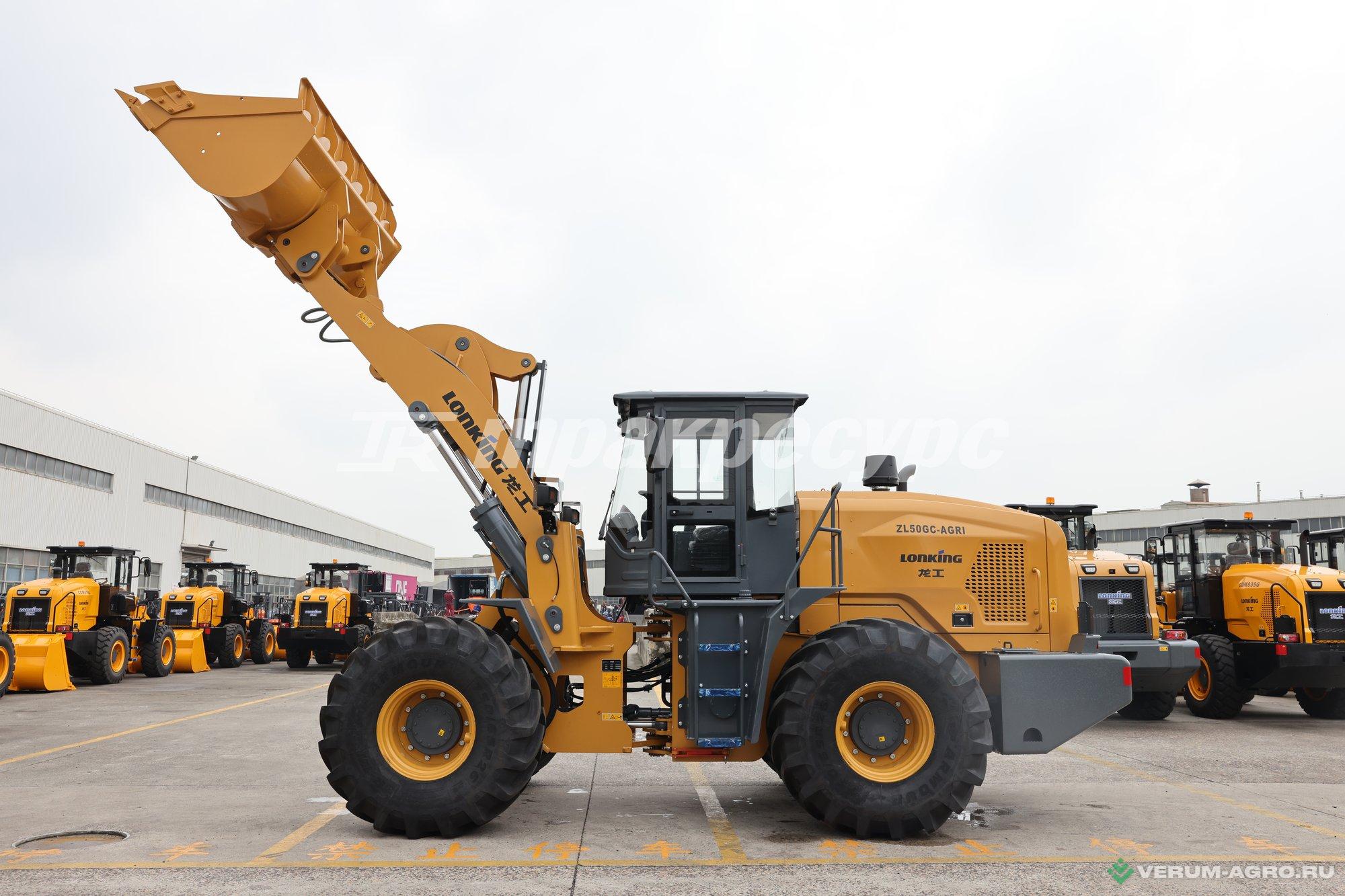 Фронтальные погрузчики - LONKING ZL50GC AGRI 