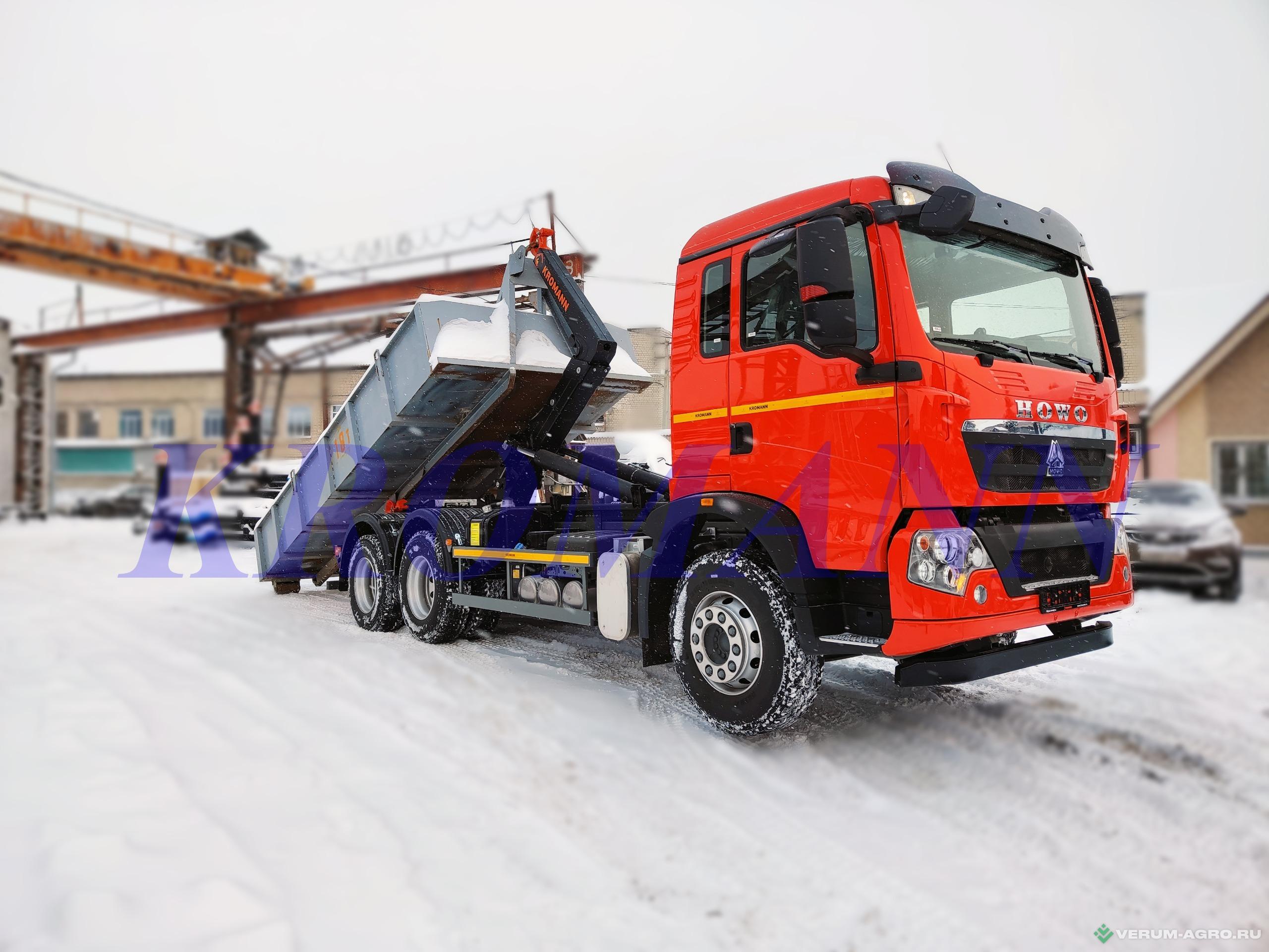 Грузовой автотранспорт - HOWO Мультилифт ML18S.52.6-HC 18  ZZ1257N404GE1