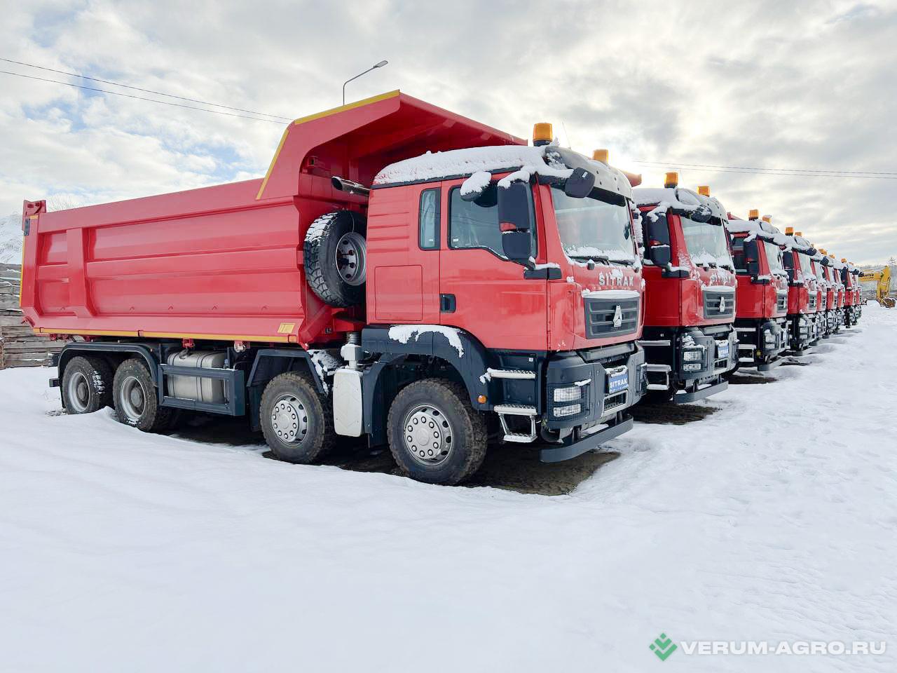 Грузовой автотранспорт - SITRAK C7H 8×4, 2022