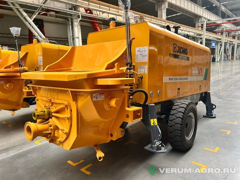 Прочее - XCMG Прицепной стационарный бетононасос  дизельный HBT5008V