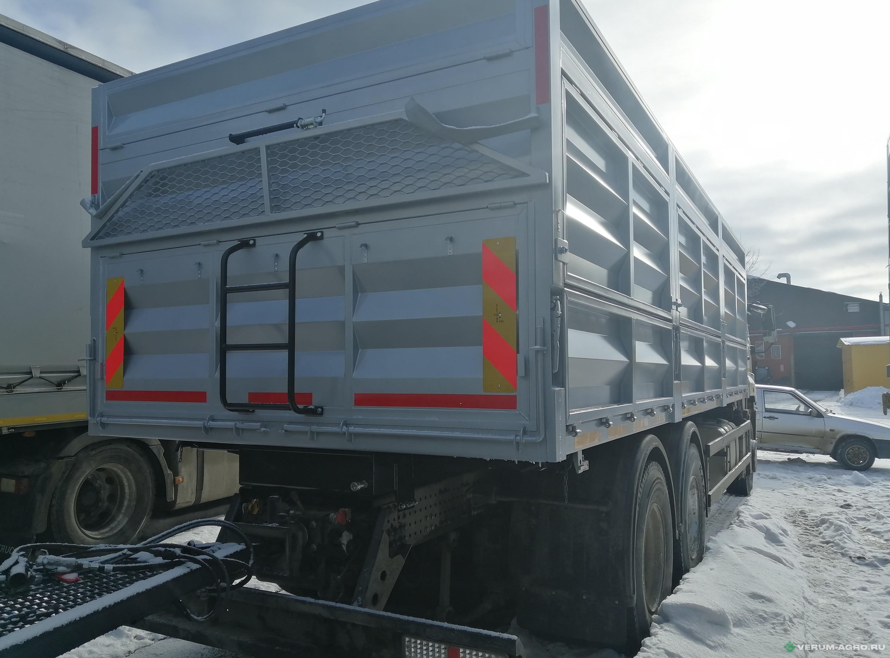 Грузовой автотранспорт - КАМАЗ 653511 самосвал зерновоз