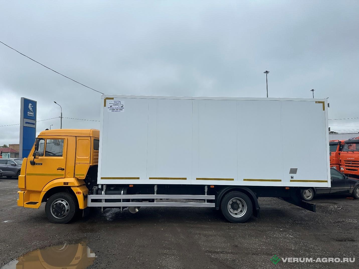 Грузовой автотранспорт - КАМАЗ 4308-3084-69, 4х2, пневмоподвеска, фургон  изотерм. 6200х2600х2400 мм, толщина стенок 60 м